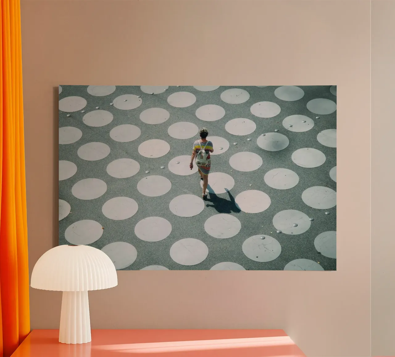 Dots tela con Cornice a cassetta da Thilo Grøsch