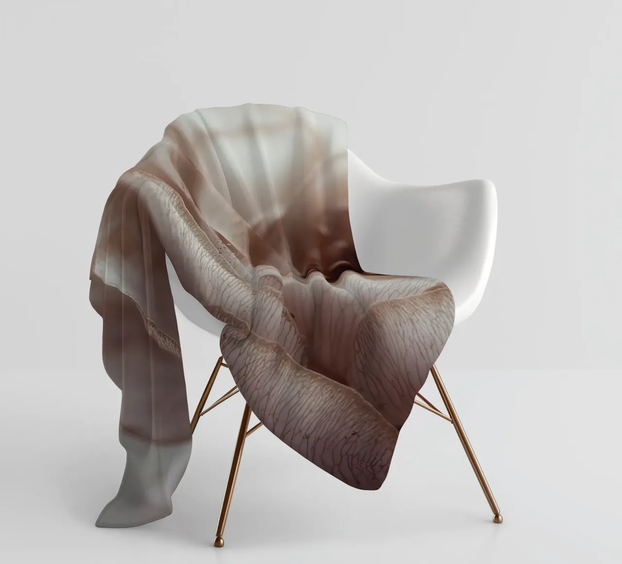 Soft Petals No 01 coperta in pile da treechild
