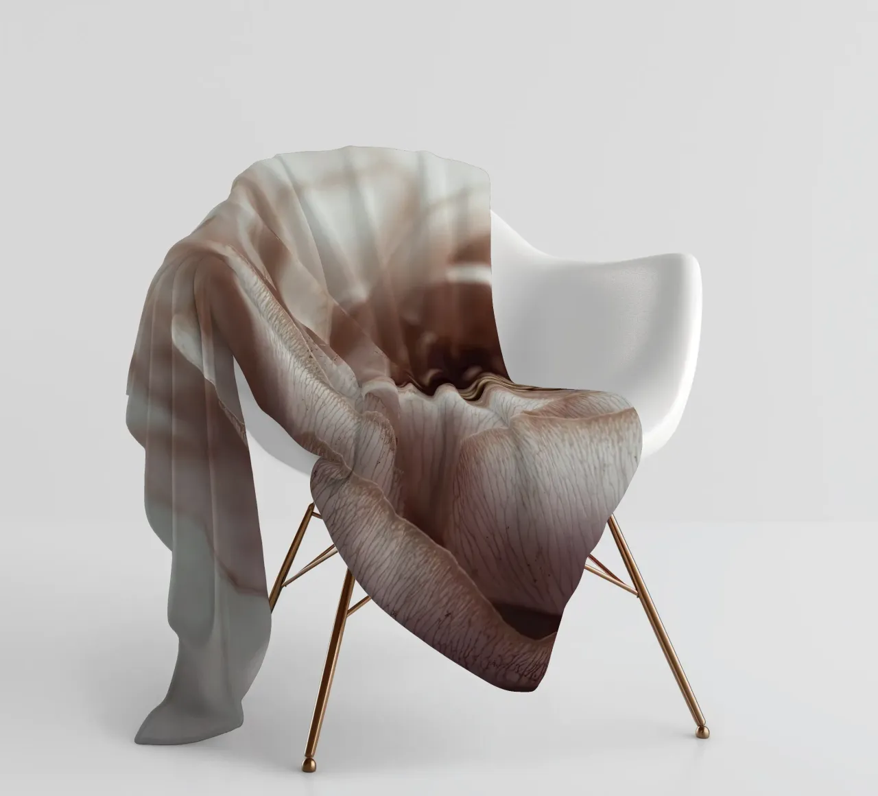 Soft Petals No 01 coperta in pile da treechild