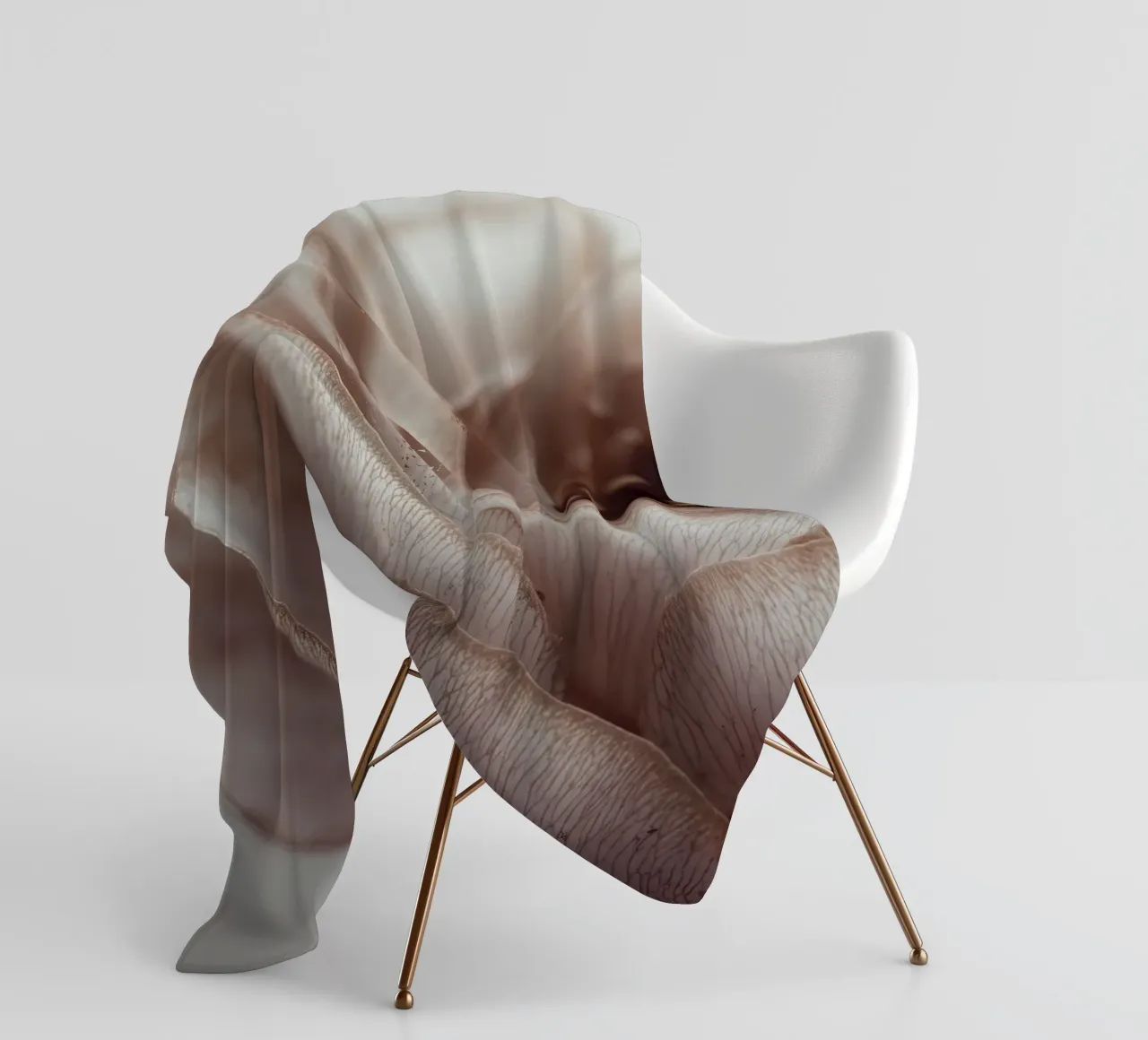 Soft Petals No 01 coperta in pile da treechild