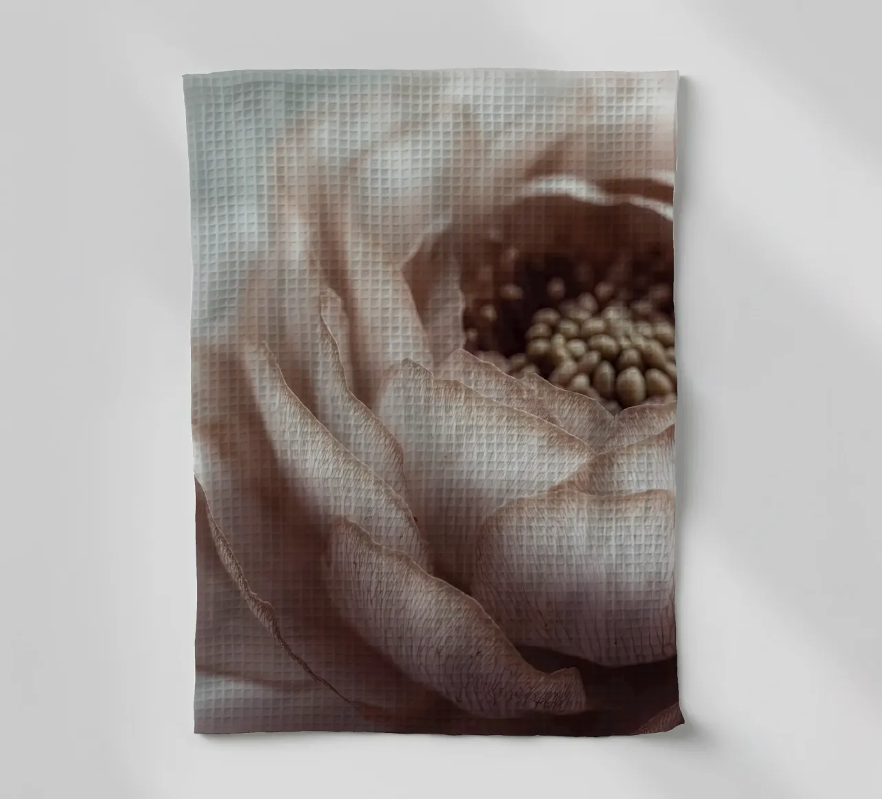 Soft Petals No 01 canovaccio da cucina da treechild