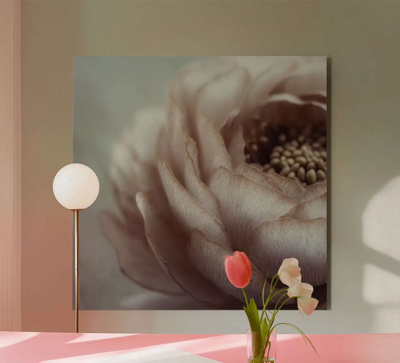 Soft Petals No 01 alluminio dibond da treechild
