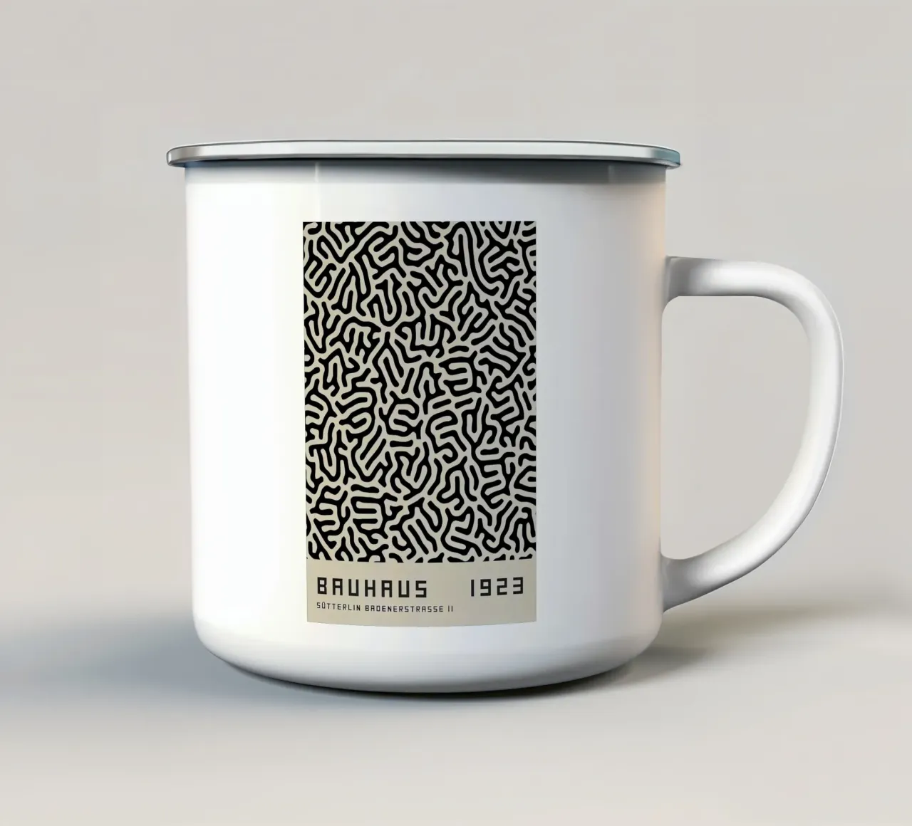 Bauhaus 1923 tazza in smalto da Brooke