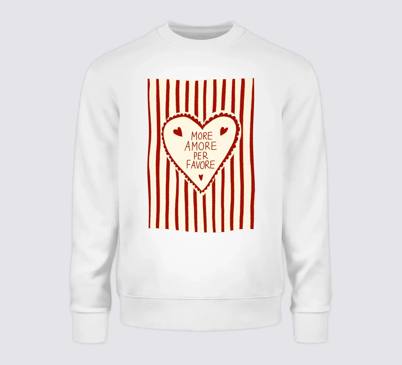 More Amore per Favore felpa da Studio Dolci