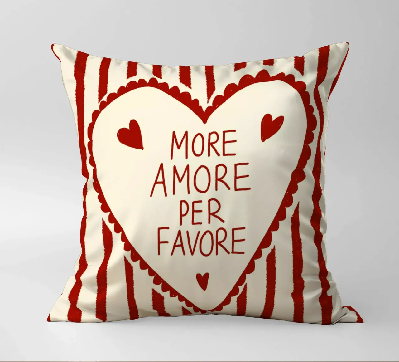 More Amore per Favore cuscino da Studio Dolci