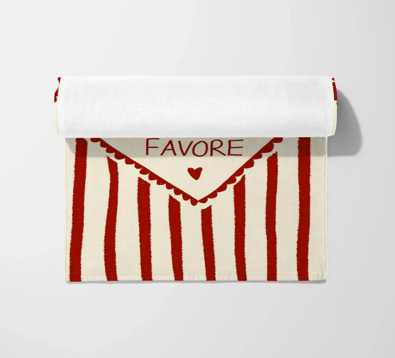 More Amore per Favore telo mare da Studio Dolci