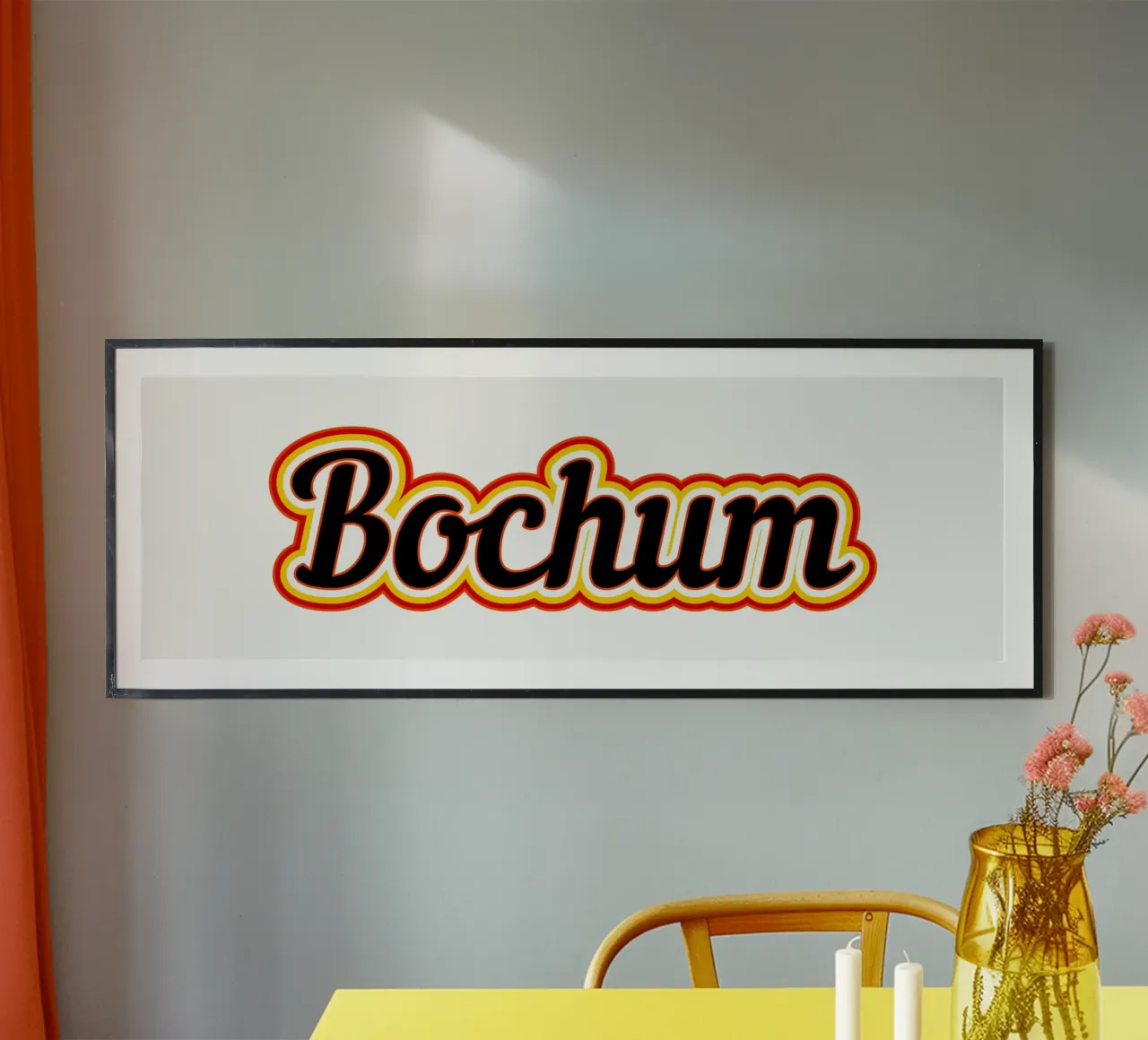 Etichetta Bochum poster da Mariel Toigo