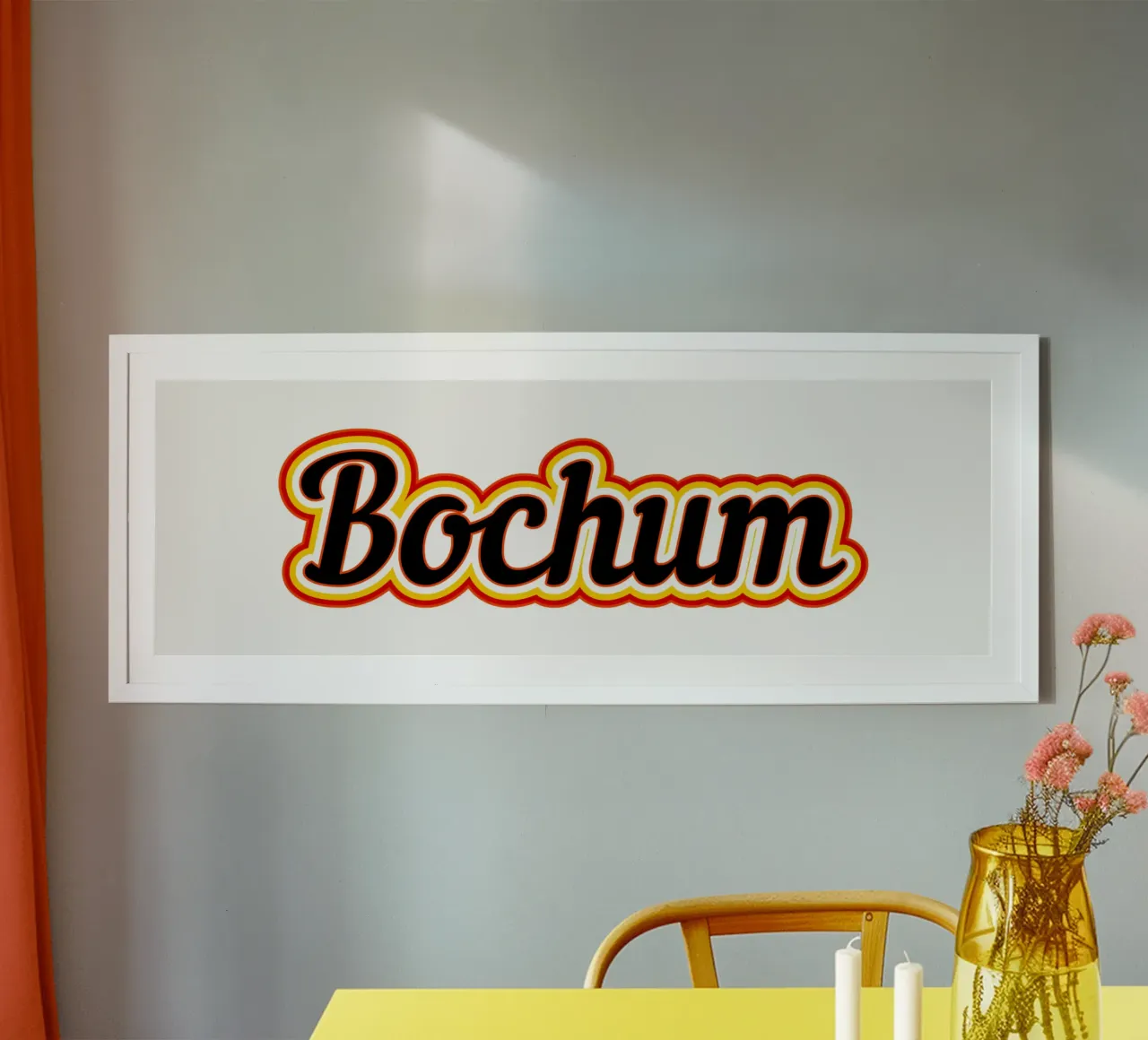 Etichetta Bochum poster da Mariel Toigo