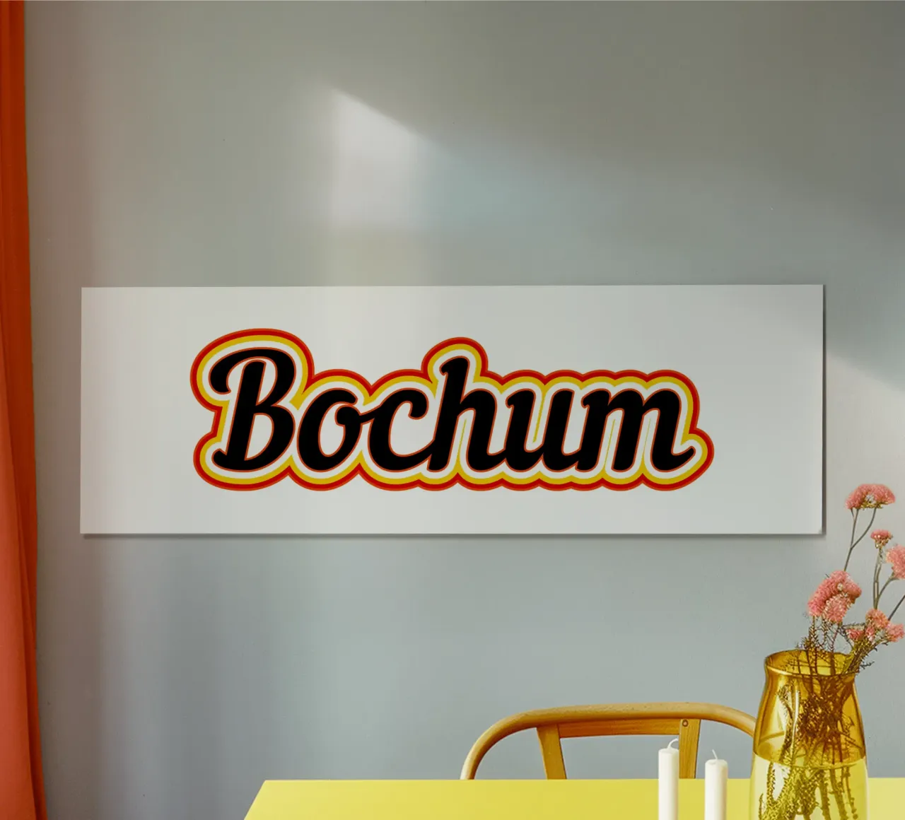 Etichetta Bochum poster da Mariel Toigo