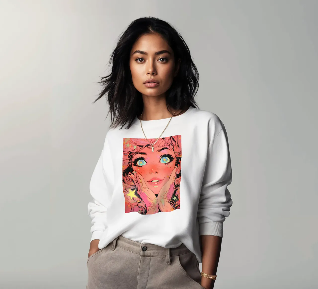 Pixie Pop Collection No 06 sweatshirt van treechild