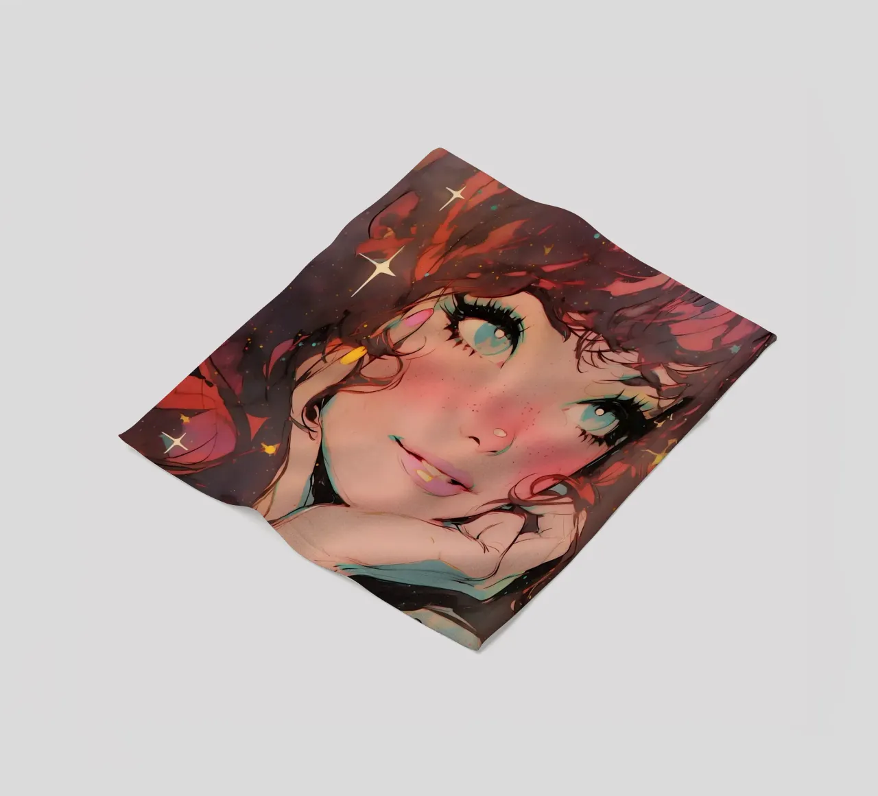 Pixie Pop Collection No 07 coperta in pile da treechild