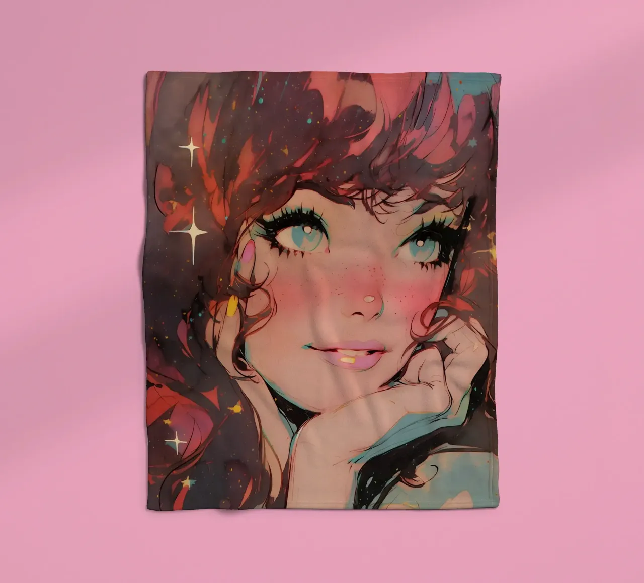 Pixie Pop Collection No 07 coperta in pile da treechild