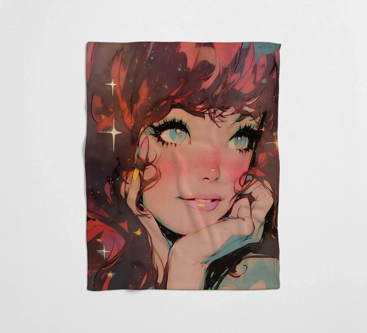 Pixie Pop Collection No 07 coperta in pile da treechild