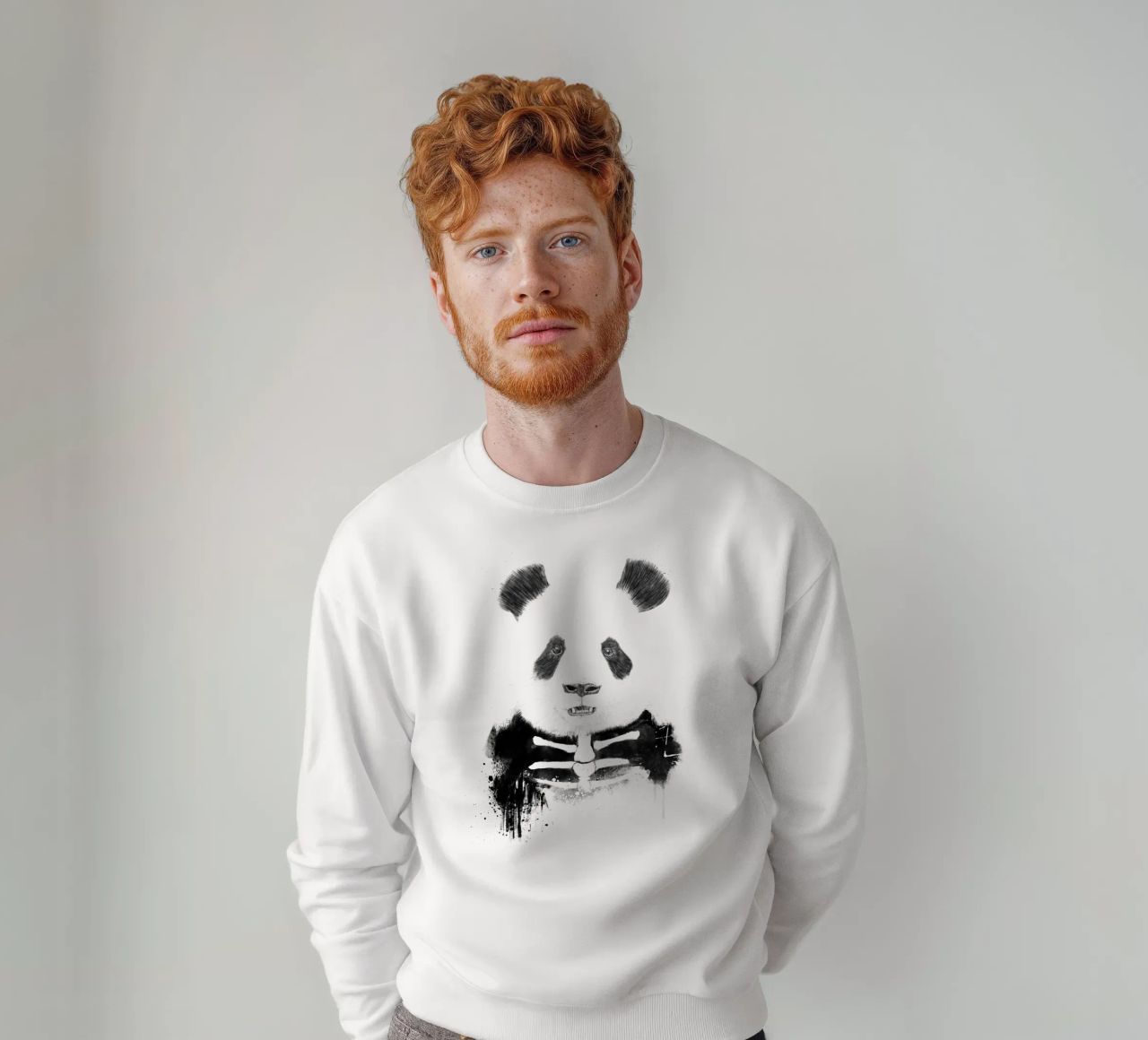 Zombie Panda sudadera de Balazs Solti
