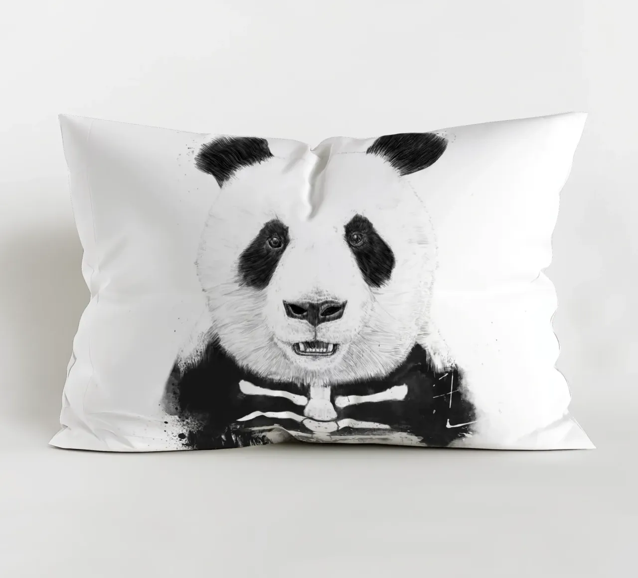 Zombie Panda cuscino da Balazs Solti