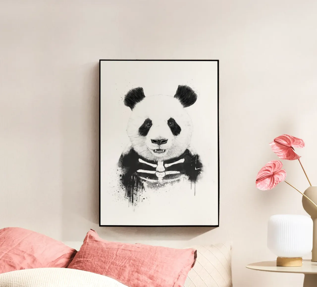 Zombie Panda plexiglass da Balazs Solti