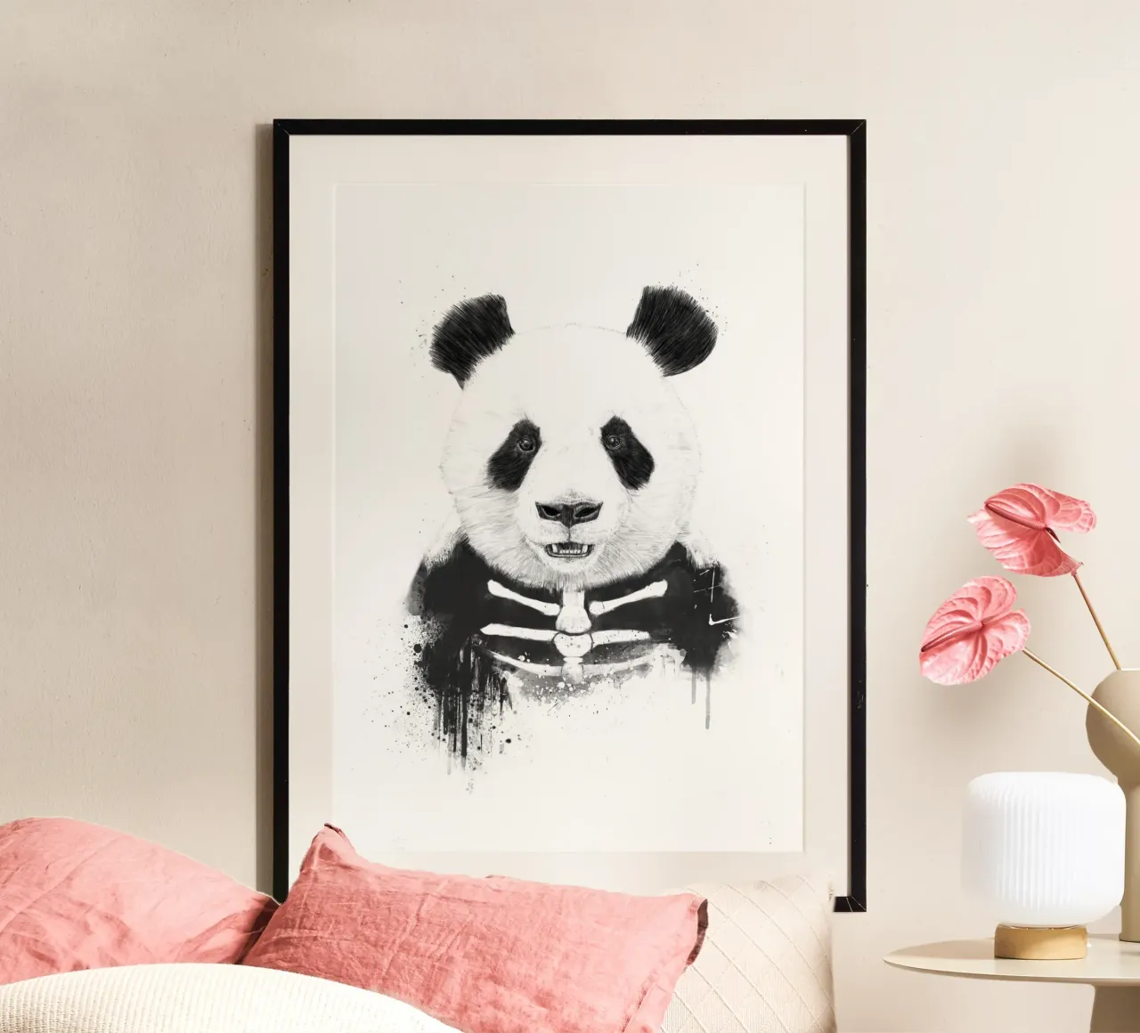 Zombie Panda carta hahnemühle da Balazs Solti