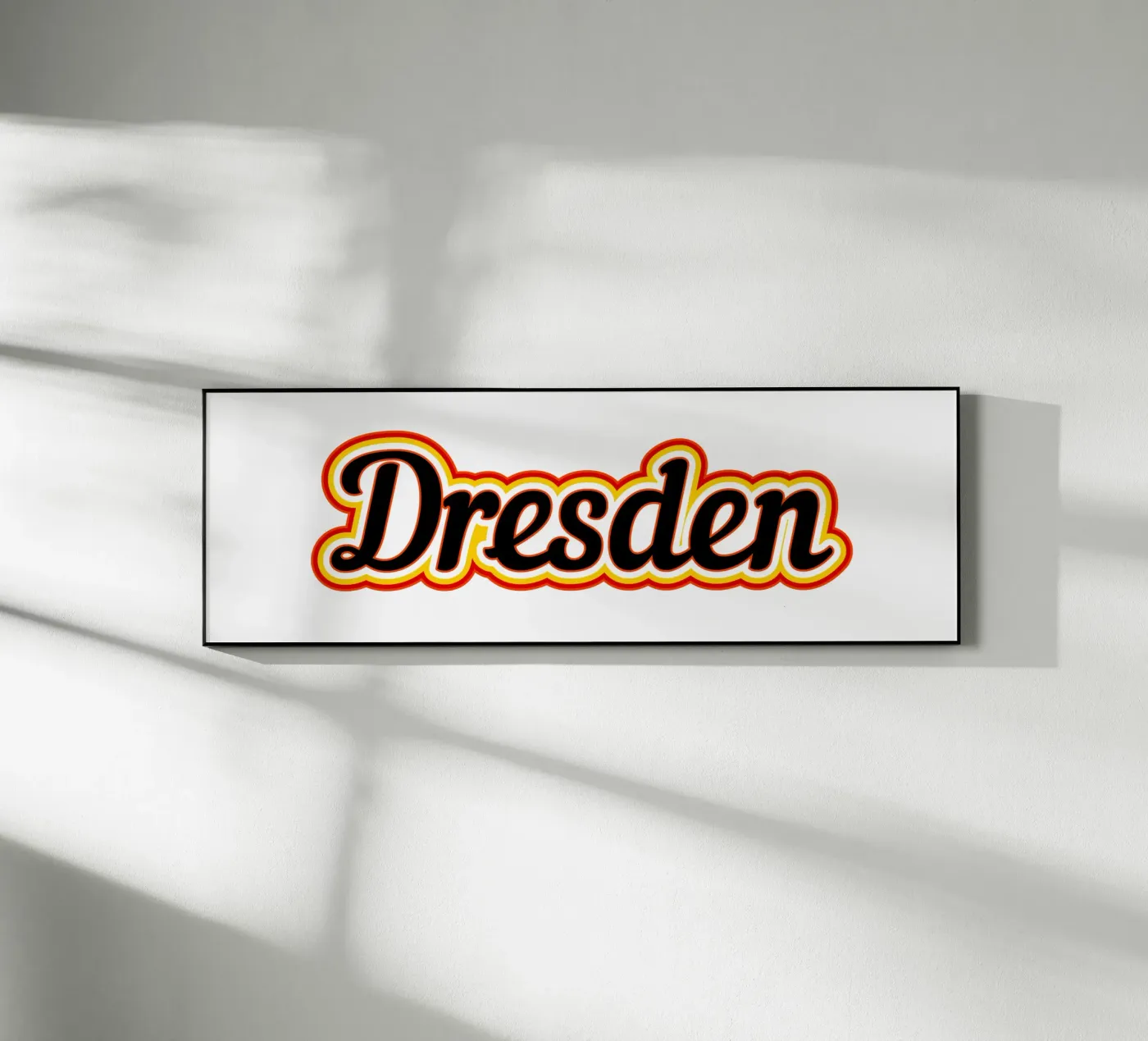 Dresden Label acryl van Mariel Toigo