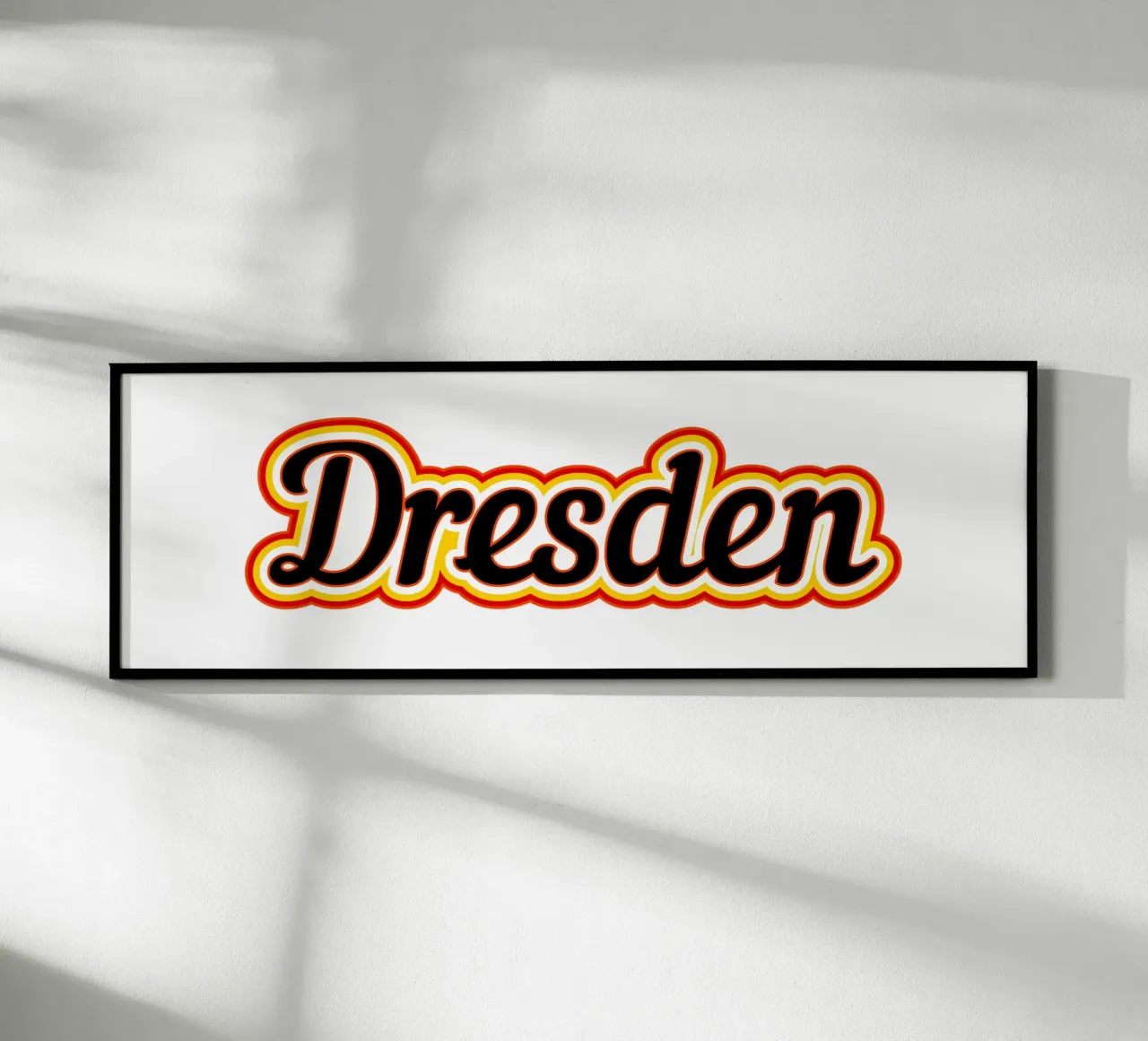 Etichetta di Dresda poster da Mariel Toigo