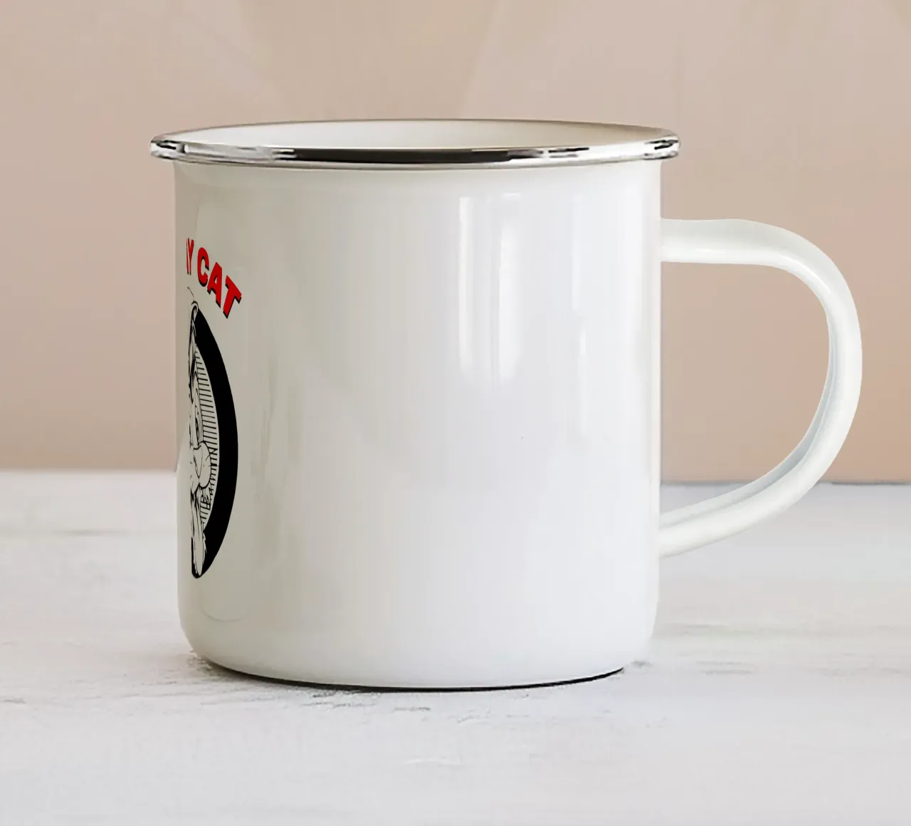 Maglietta Stray Cats Style Essential tazza in smalto da igoshartwrks