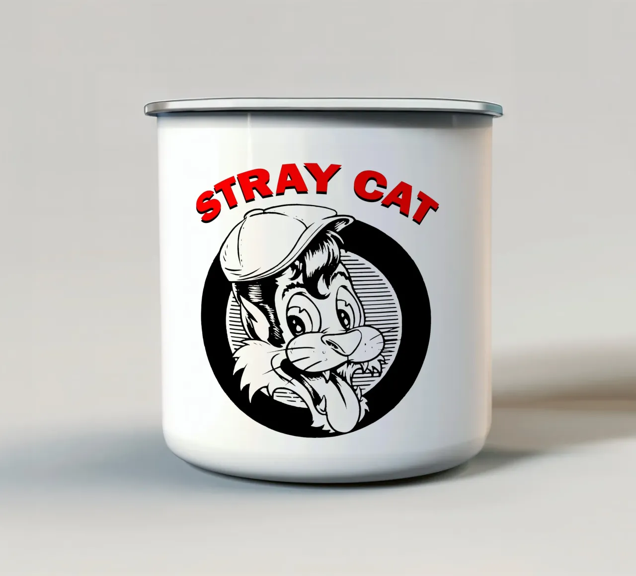 Maglietta Stray Cats Style Essential tazza in smalto da igoshartwrks