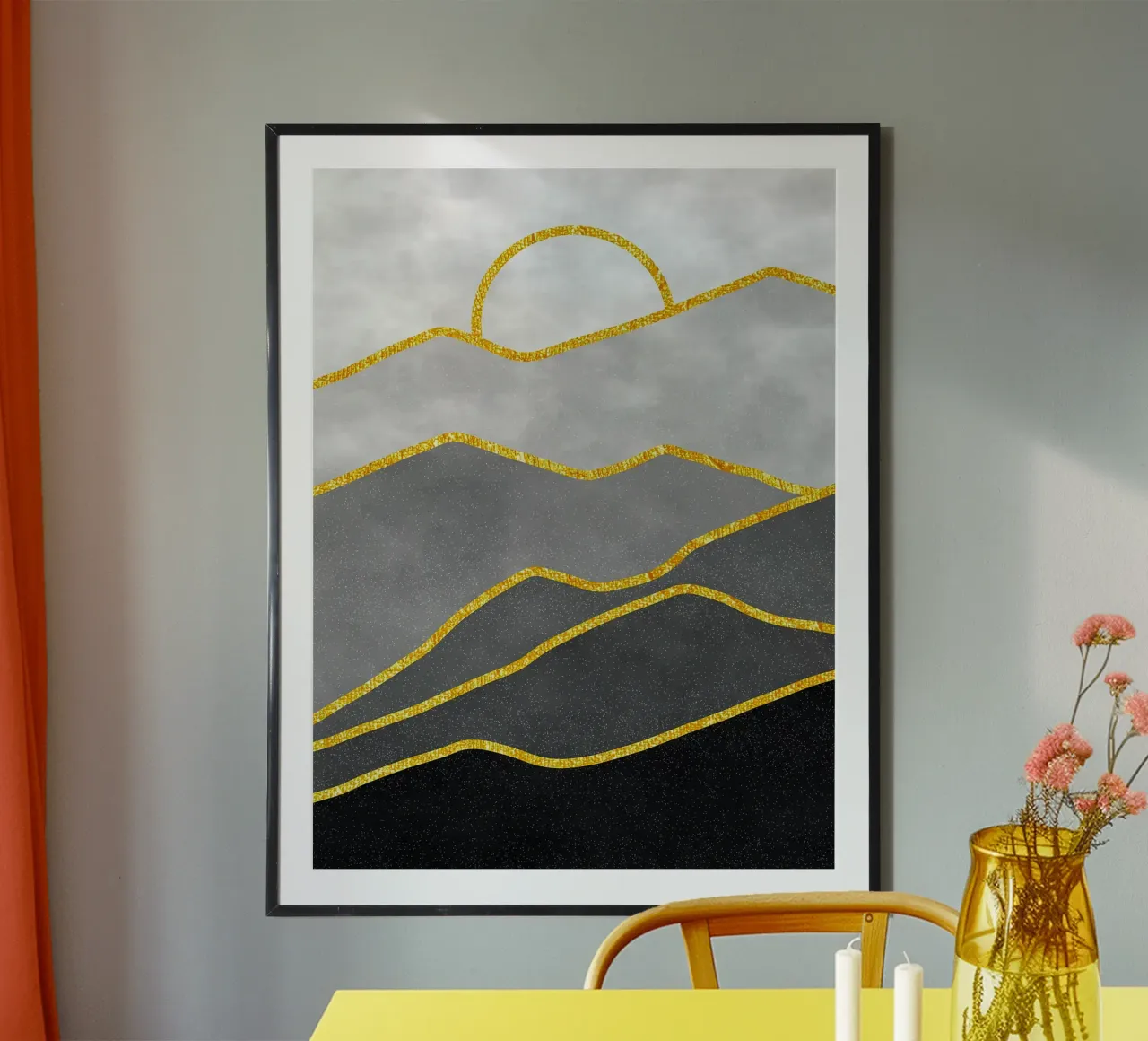 Dene poster con telaio in plastica da Maria Lang