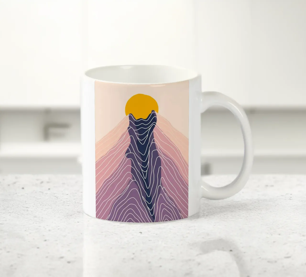 Merapi tazza in ceramica da Maria Lang