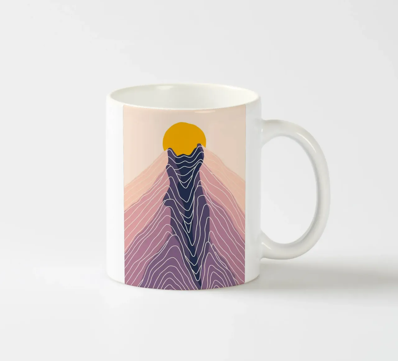 Merapi tazza in ceramica da Maria Lang
