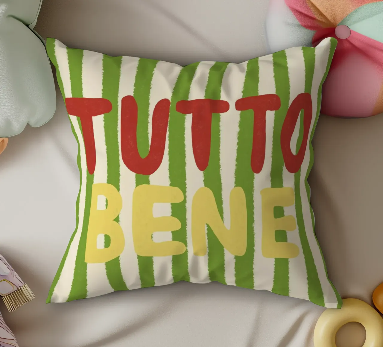 Tutto Bene cuscino da Studio Dolci