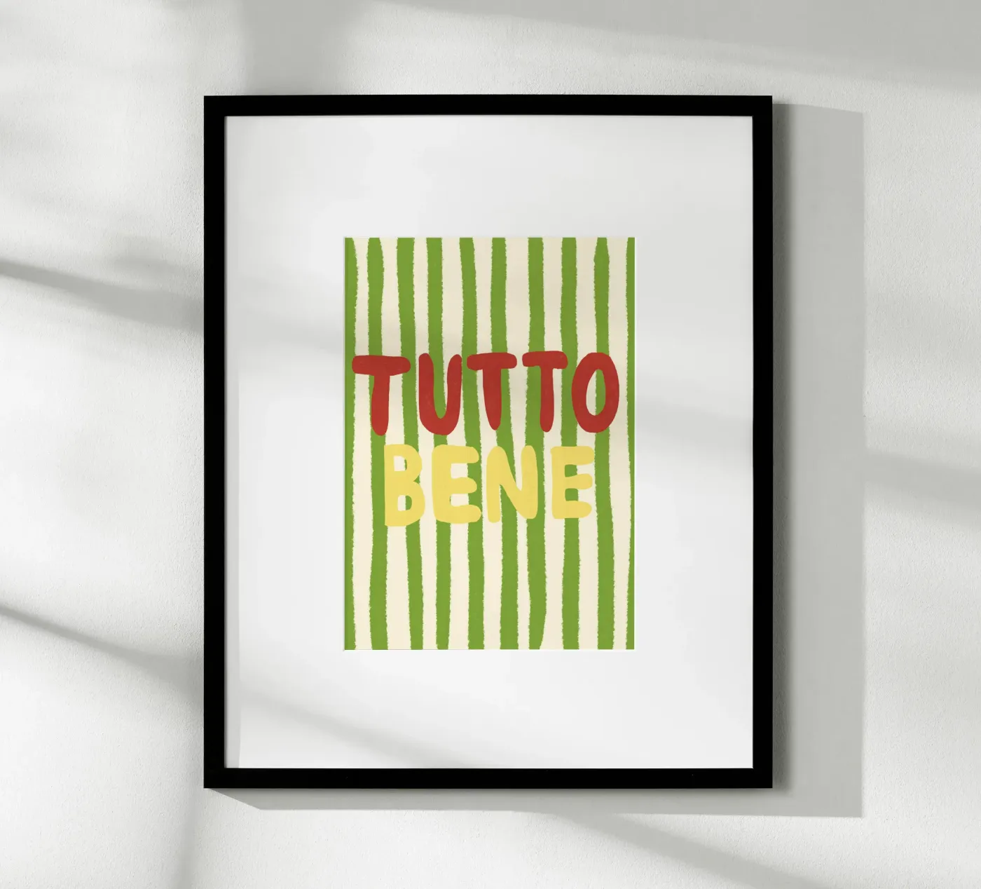 Tutto Bene poster da Studio Dolci