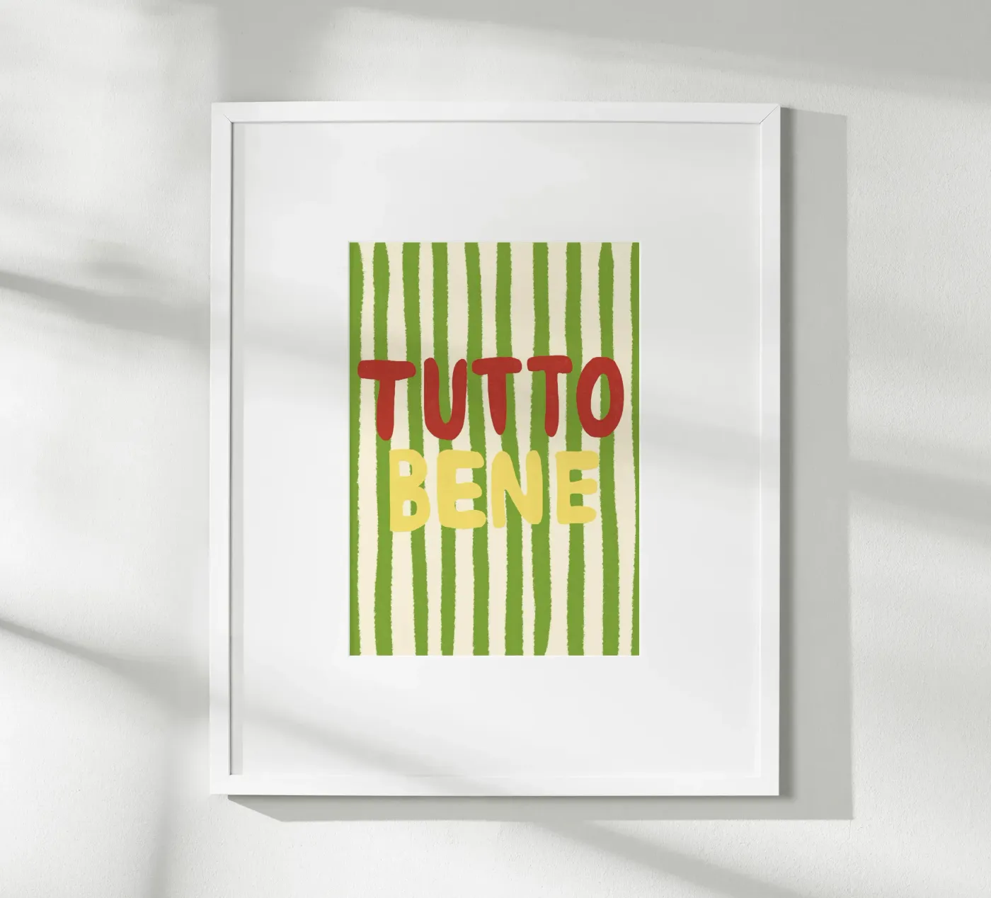 Tutto Bene poster da Studio Dolci