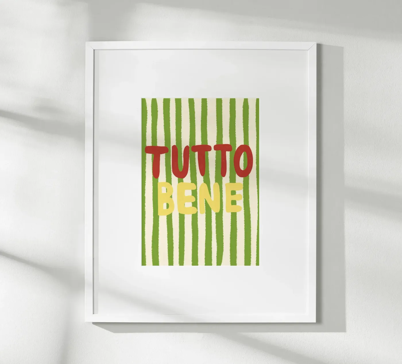 Tutto Bene poster da Studio Dolci