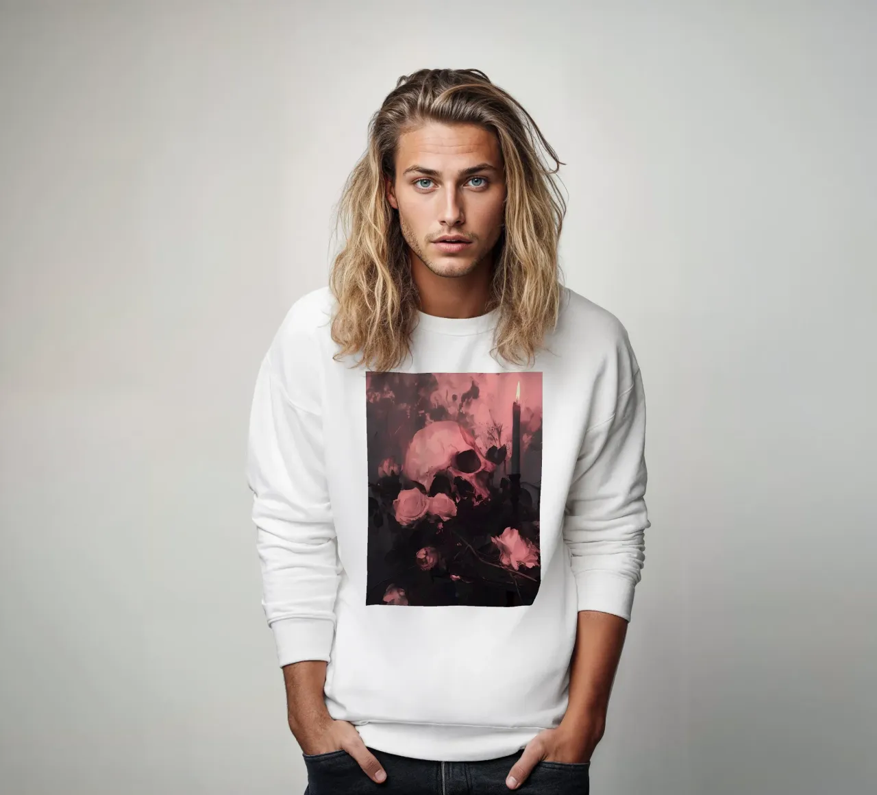 Dark Bloom No 02 sweatshirt van treechild