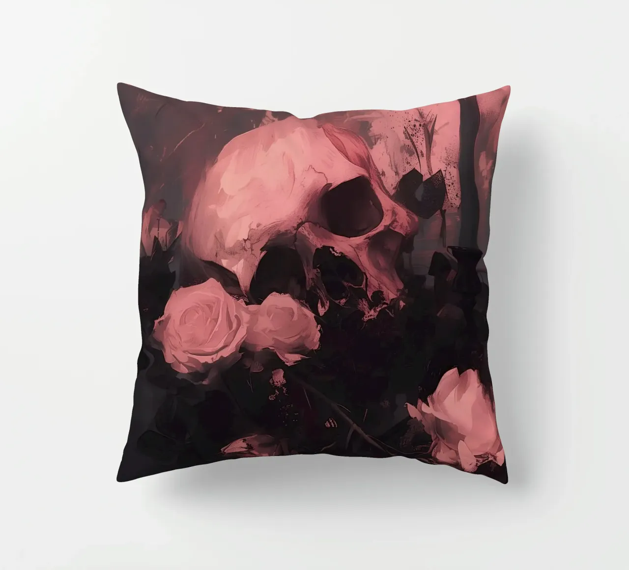 Dark Bloom No 02 cuscino da treechild