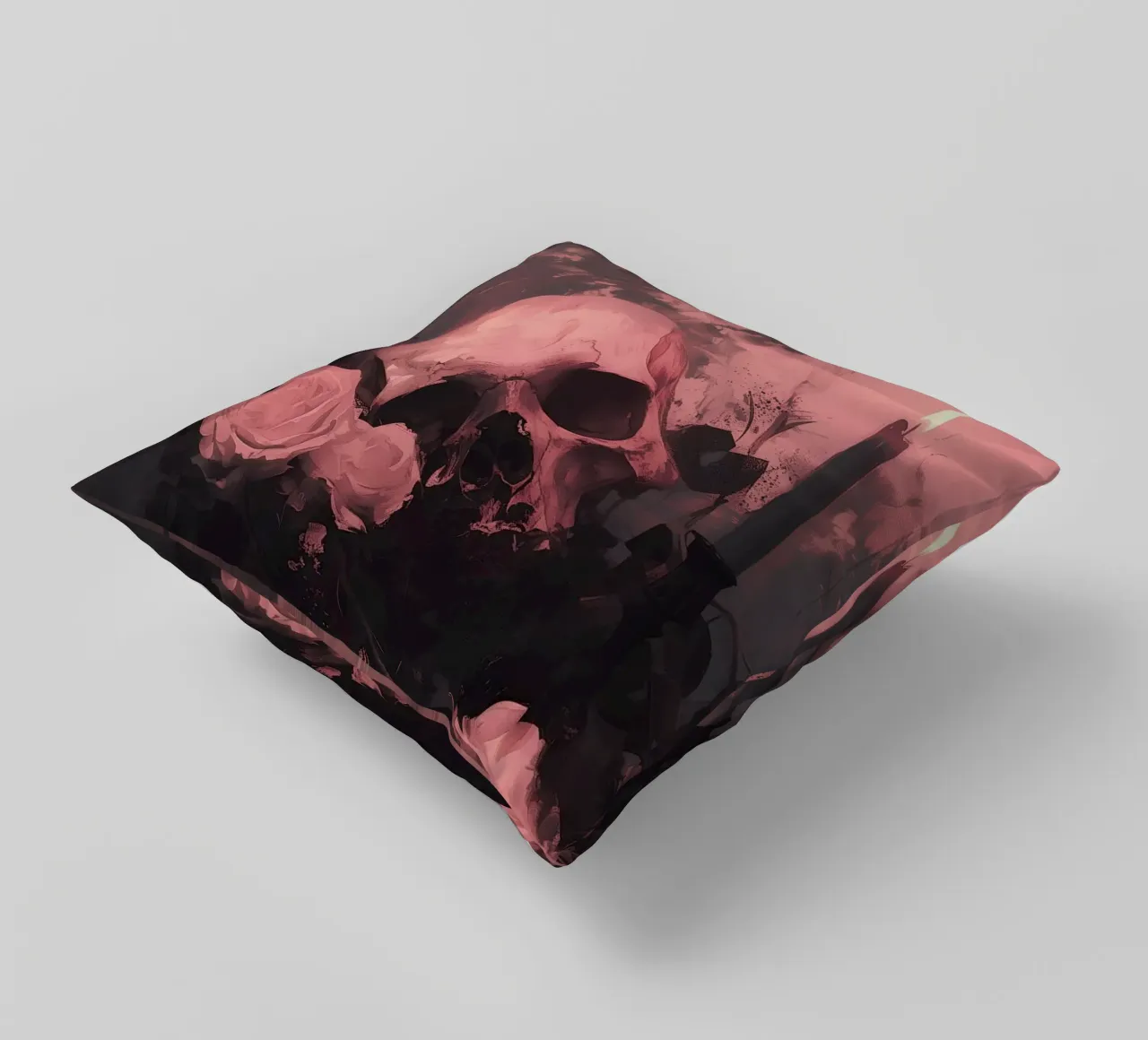 Dark Bloom No 02 cuscino da treechild