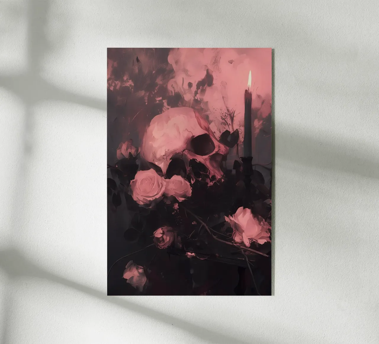 Dark Bloom No 02 acryl van treechild