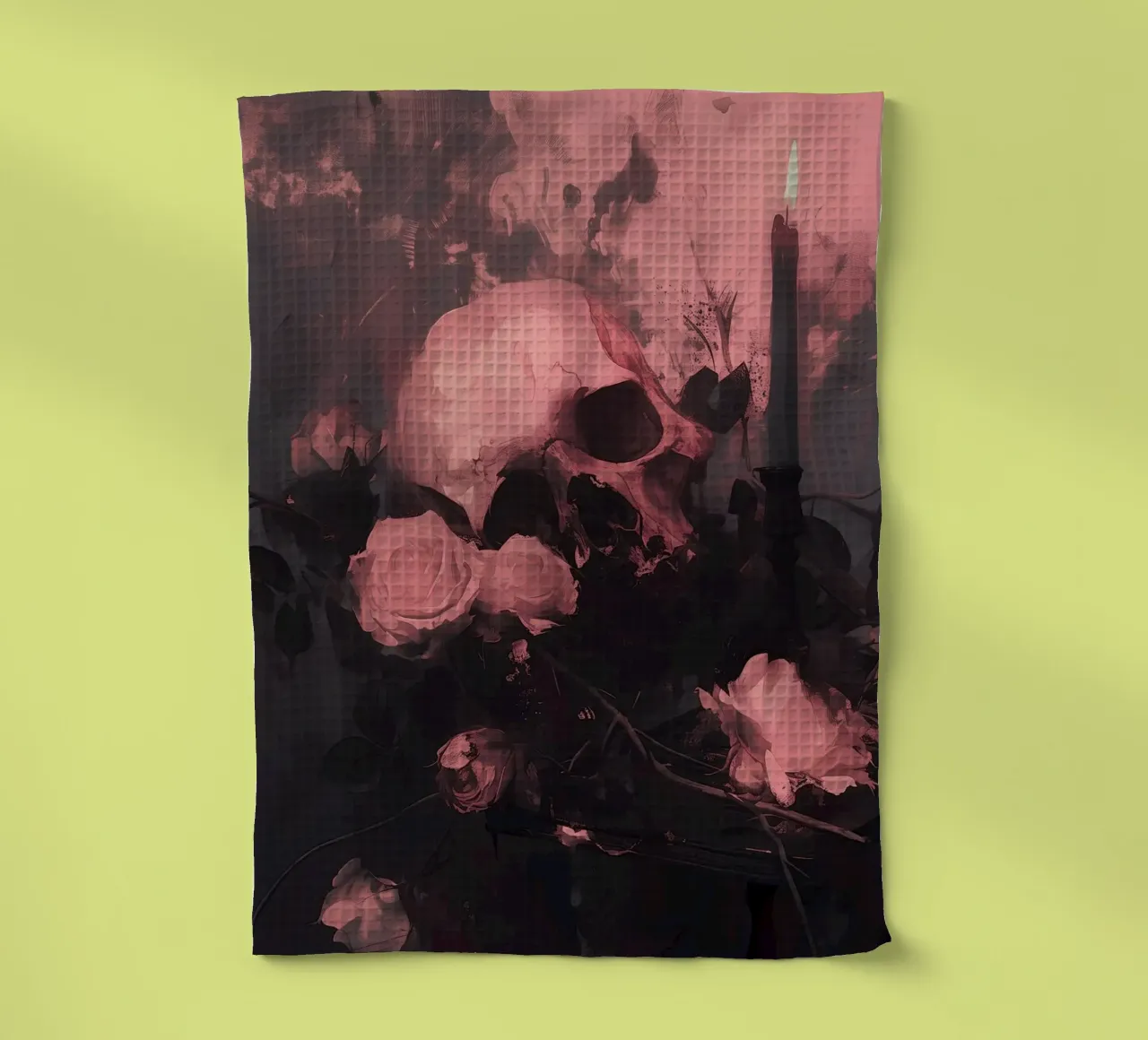 Dark Bloom No 02 canovaccio da cucina da treechild