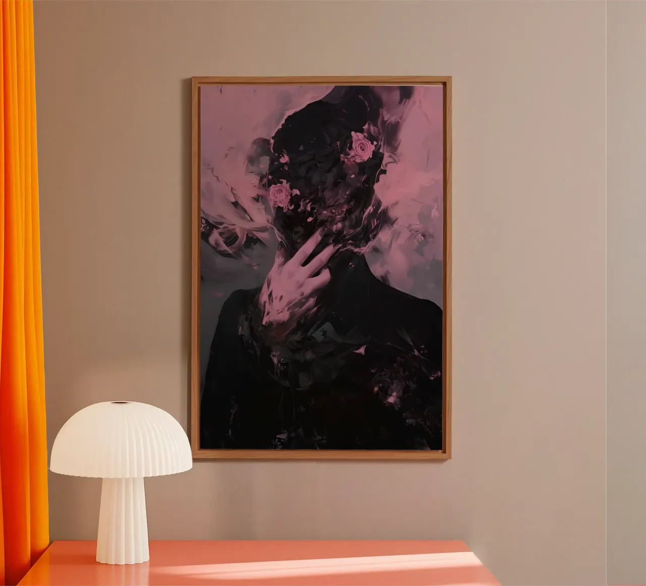 Dark Bloom No 02 alluminio dibond da treechild