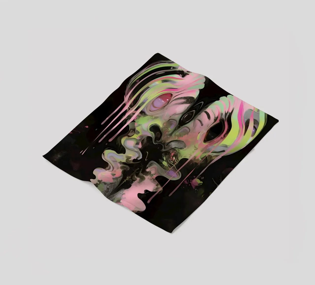 Dark Bloom No 03 coperta in pile da treechild