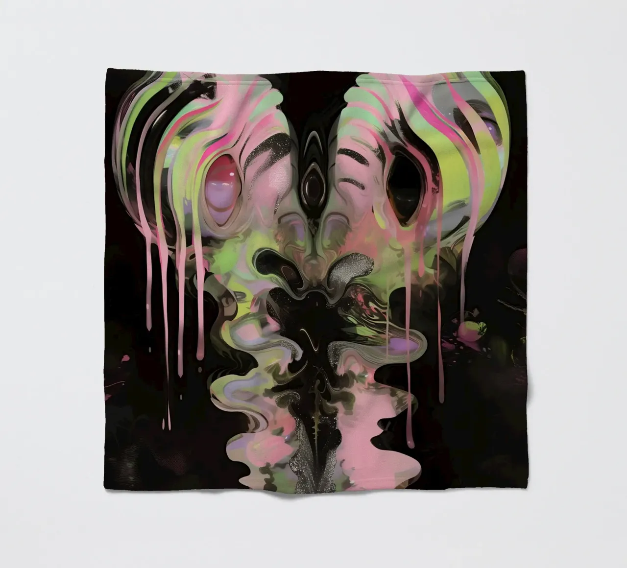 Dark Bloom No 03 coperta in pile da treechild