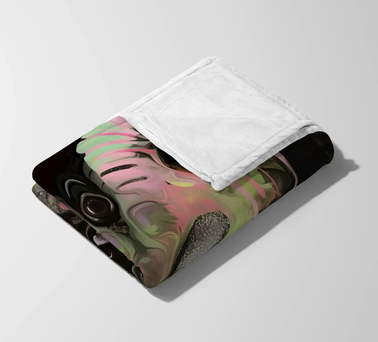 Dark Bloom No 03 coperta in pile da treechild