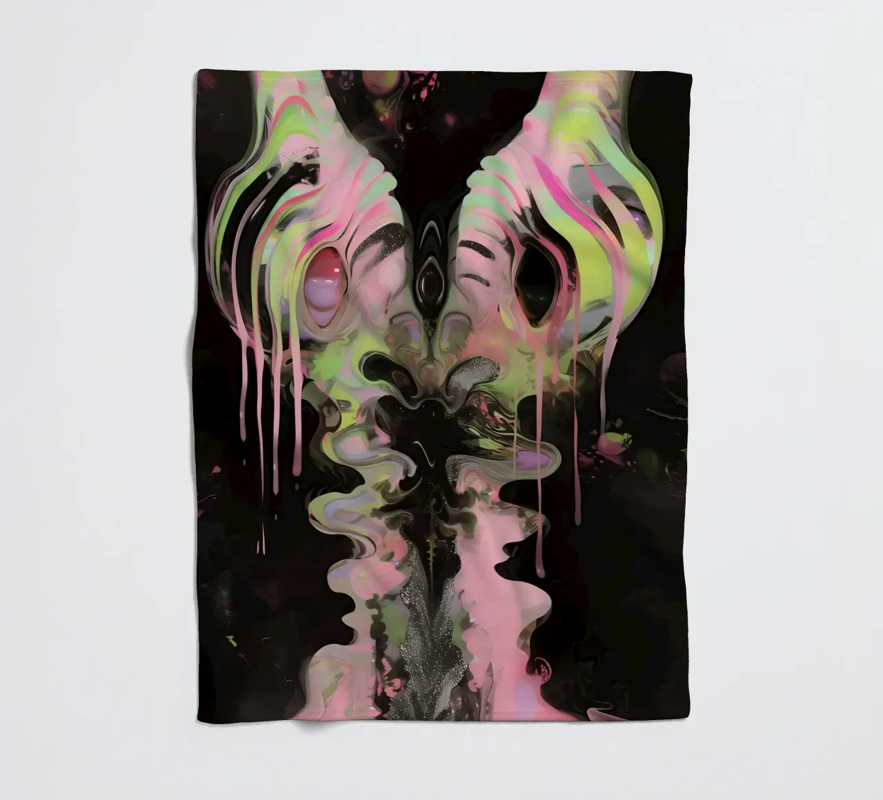 Dark Bloom No 03 coperta in pile da treechild