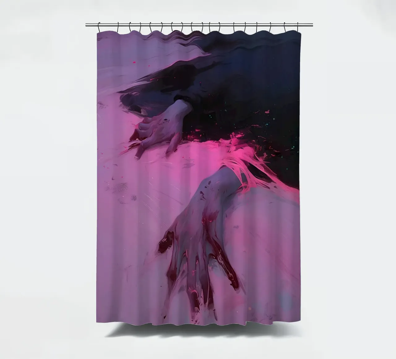Dark Bloom No 04 tenda da doccia da treechild