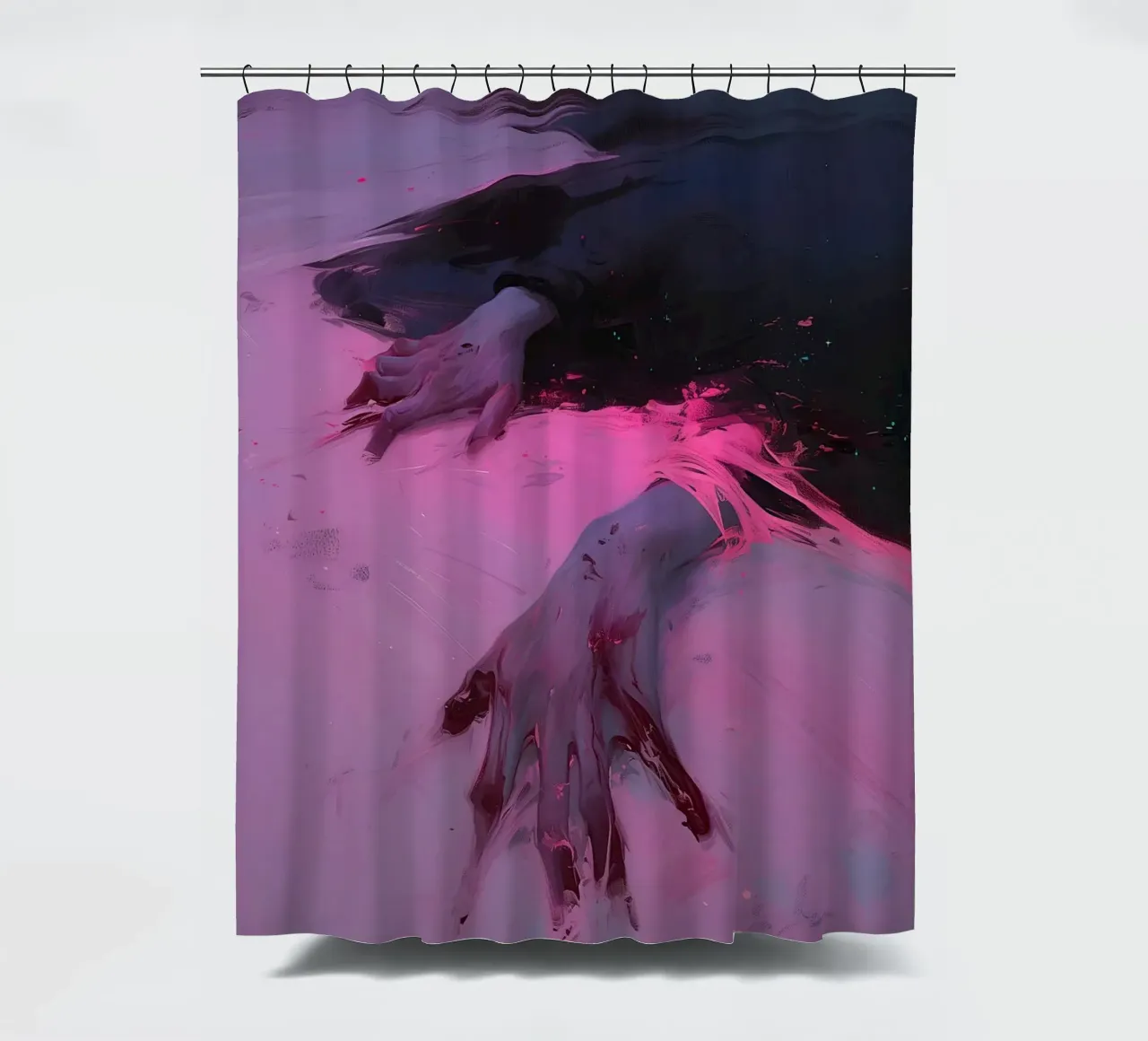 Dark Bloom No 04 tenda da doccia da treechild