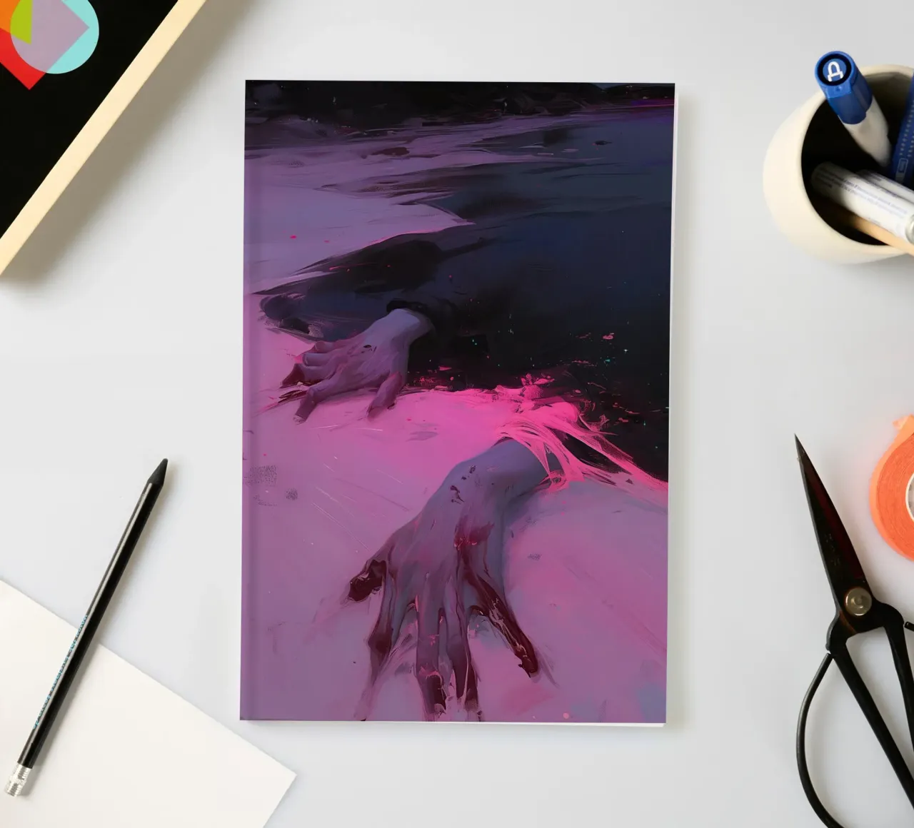 Dark Bloom No 04 notebook by treechild