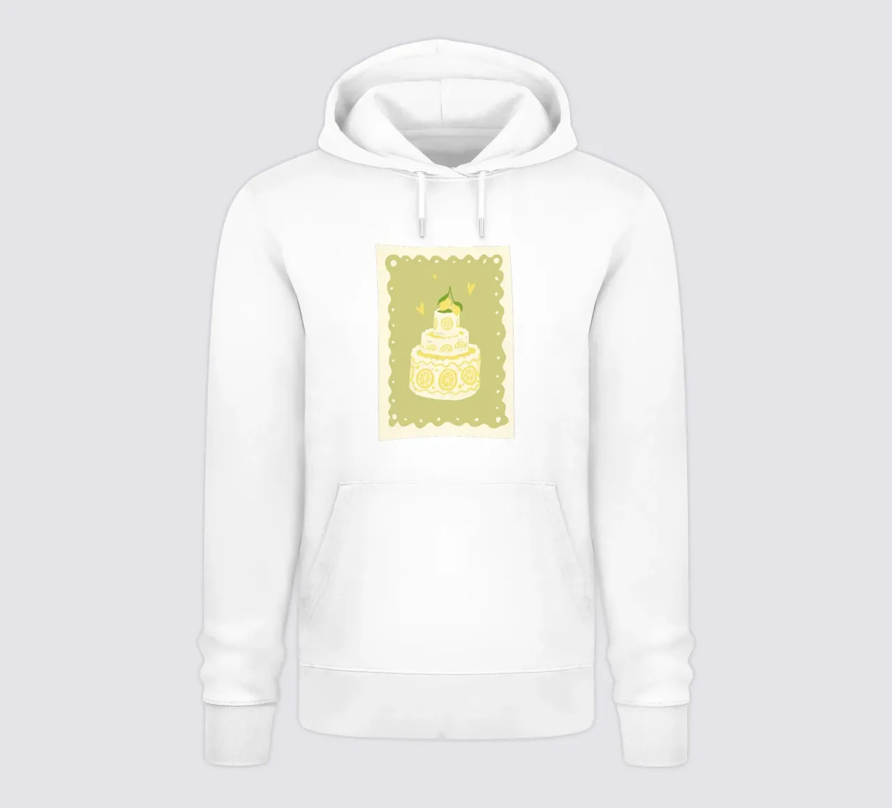 Zitronentorte felpa con cappuccio da Studio Dolci