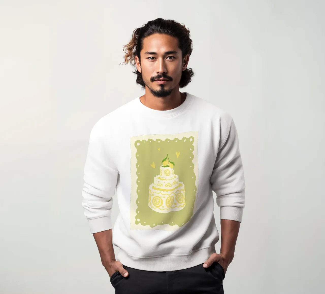 Zitronentorte sweatshirt by Studio Dolci