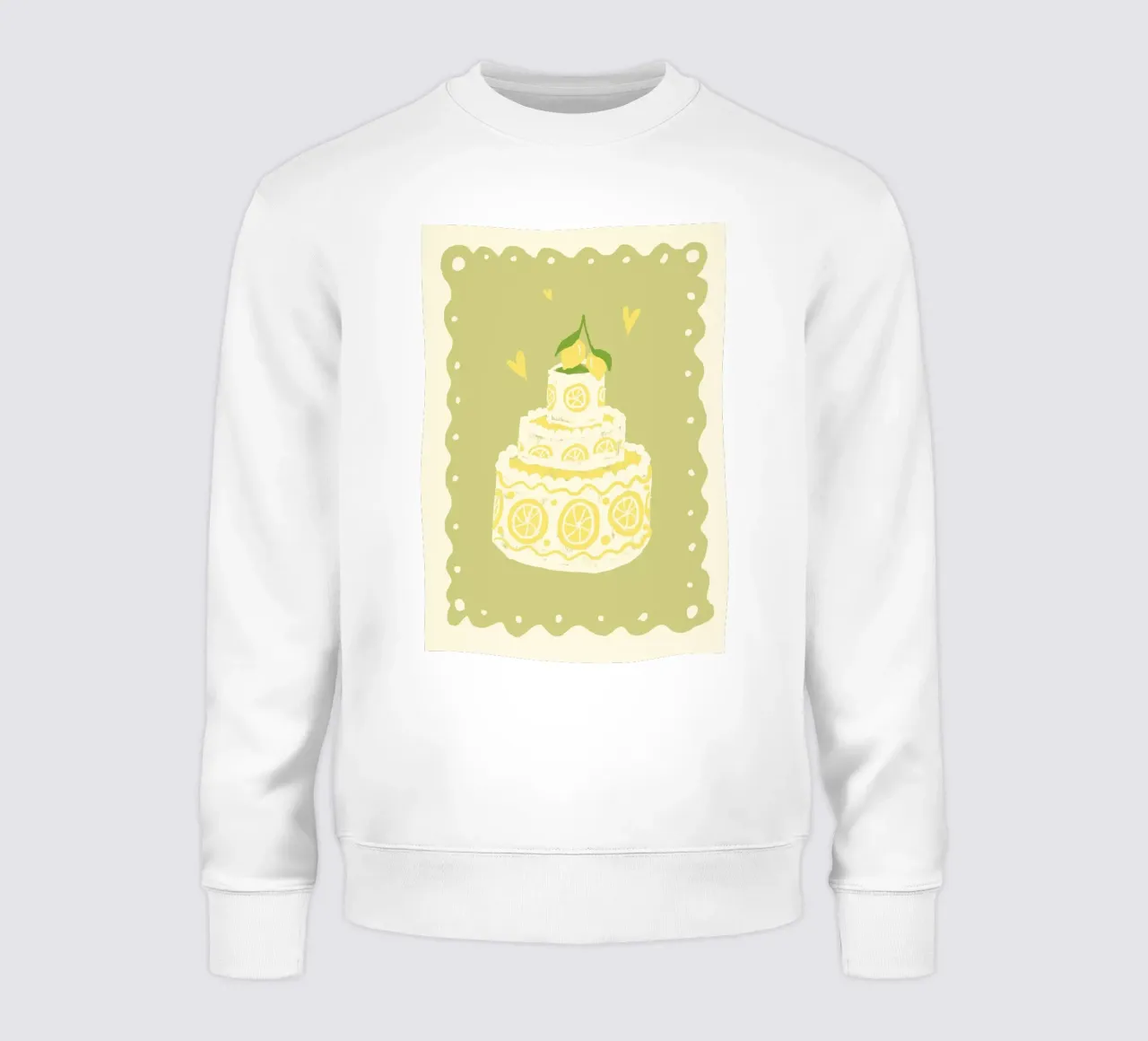 Zitronentorte sweatshirt by Studio Dolci