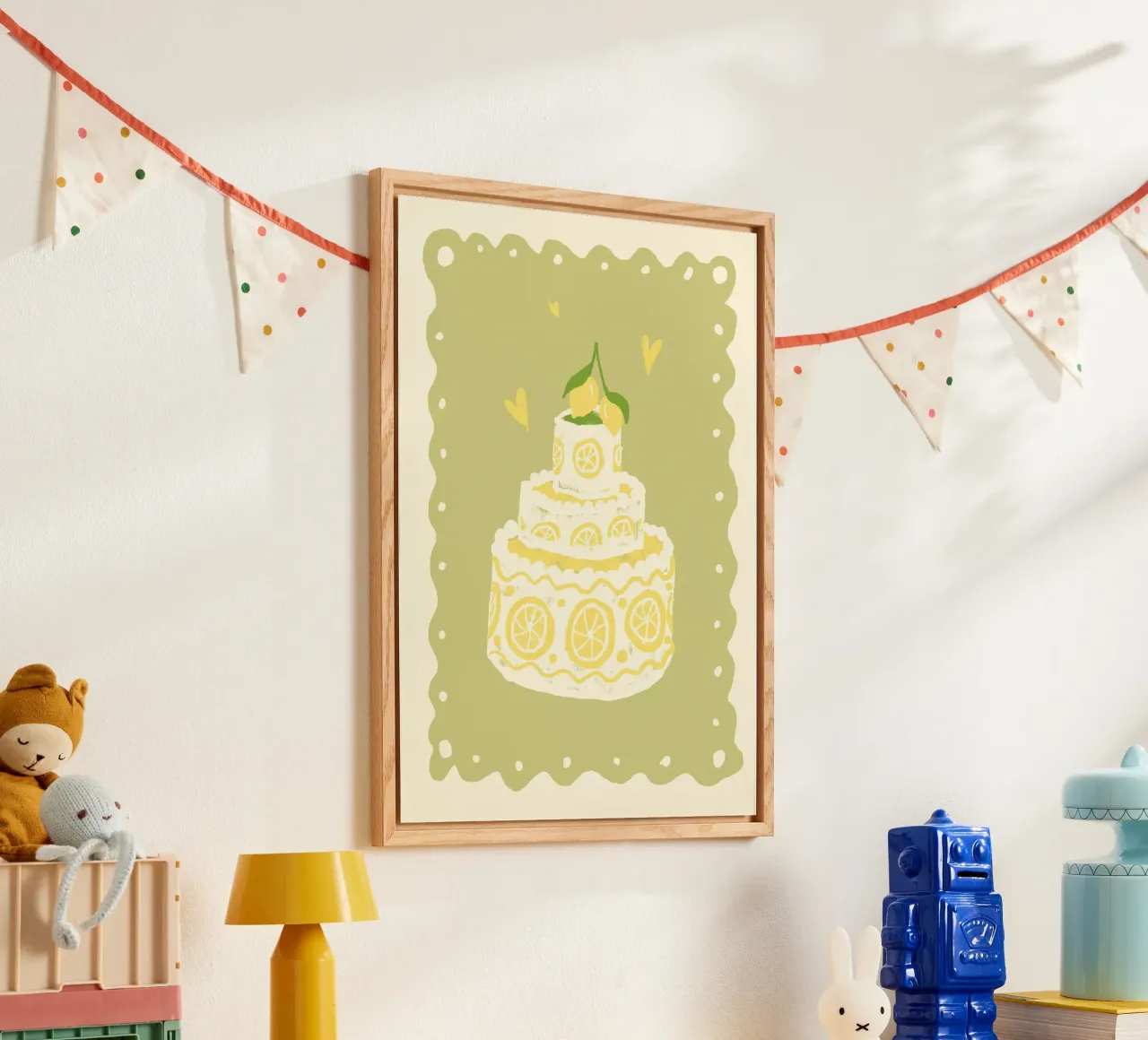 Zitronentorte plexiglass da Studio Dolci