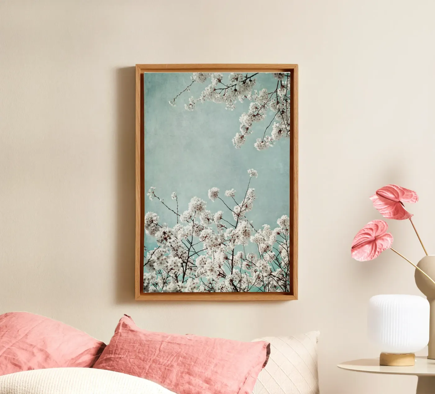 spring time canvas van Visuelle Poesie am Wegesrand